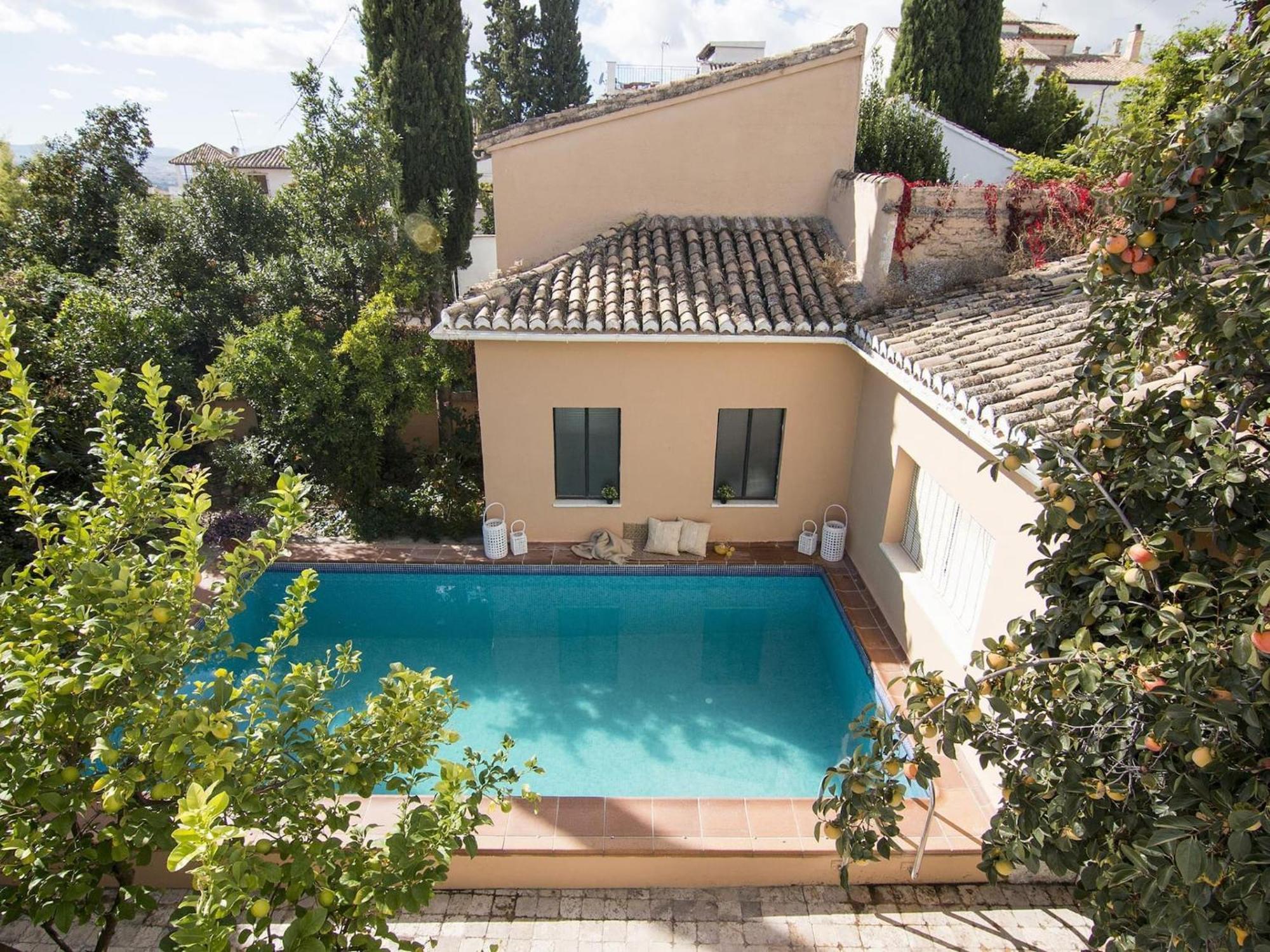 Carmen De Los Naranjos Exclusive Villa Granada Bagian luar foto